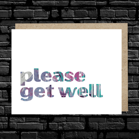 Get Well Greeting Card