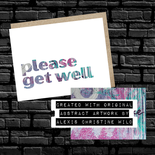 Get Well Greeting Card